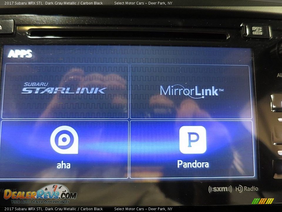 2017 Subaru WRX STI Dark Gray Metallic / Carbon Black Photo #22