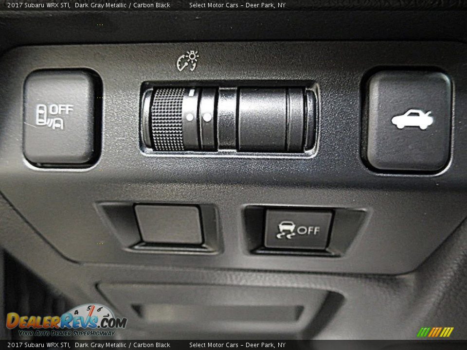 2017 Subaru WRX STI Dark Gray Metallic / Carbon Black Photo #25