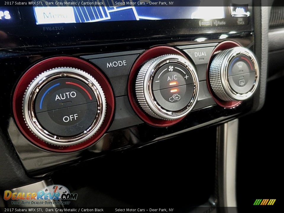 2017 Subaru WRX STI Dark Gray Metallic / Carbon Black Photo #26