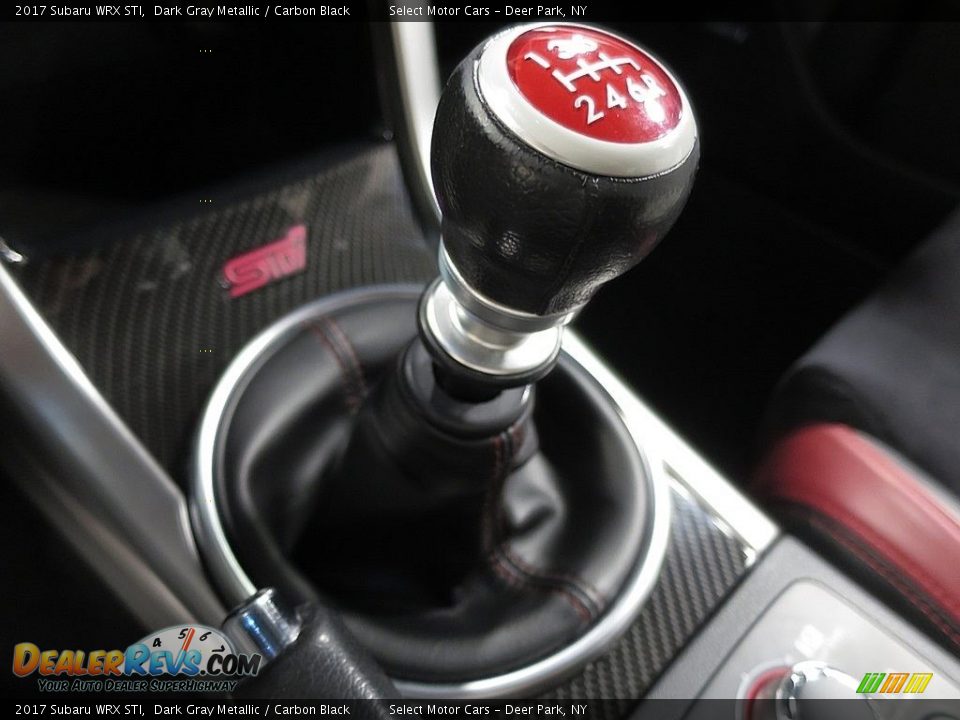 2017 Subaru WRX STI Dark Gray Metallic / Carbon Black Photo #27