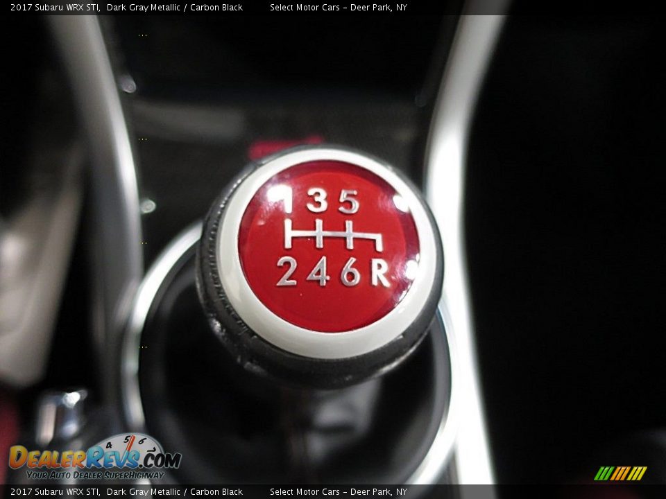 2017 Subaru WRX STI Dark Gray Metallic / Carbon Black Photo #28