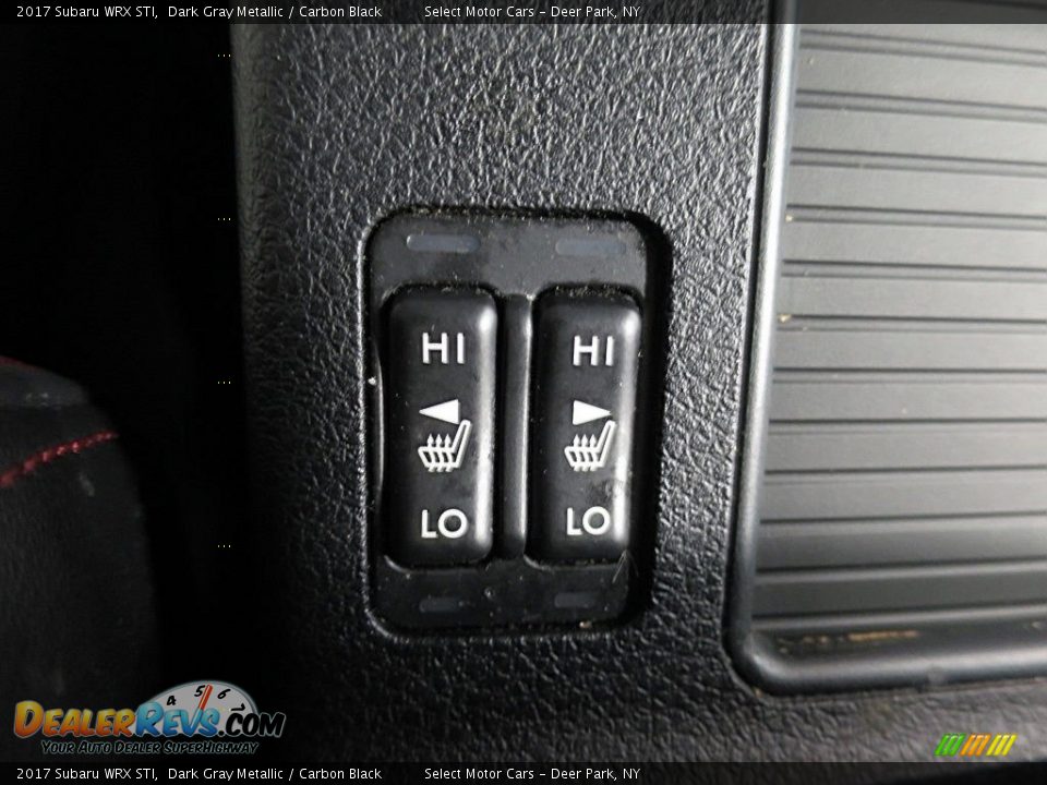 2017 Subaru WRX STI Dark Gray Metallic / Carbon Black Photo #29