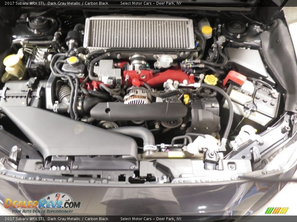 2017 Subaru WRX STI Dark Gray Metallic / Carbon Black Photo #31