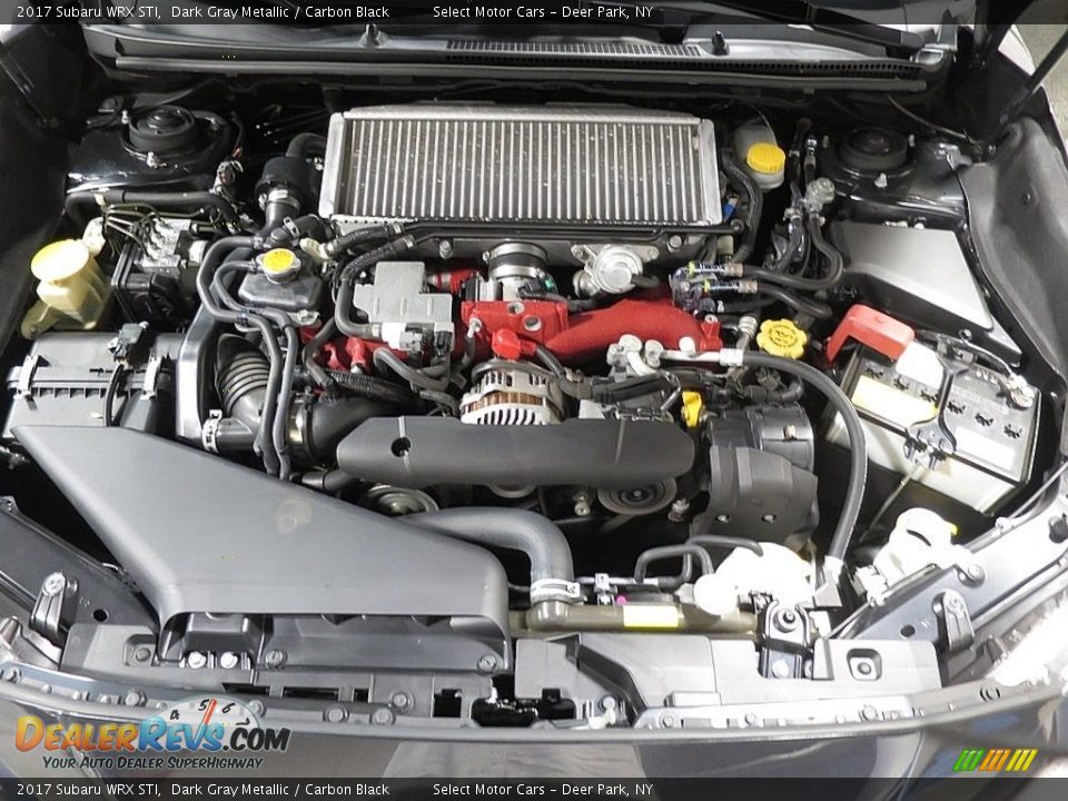 2017 Subaru WRX STI Dark Gray Metallic / Carbon Black Photo #32