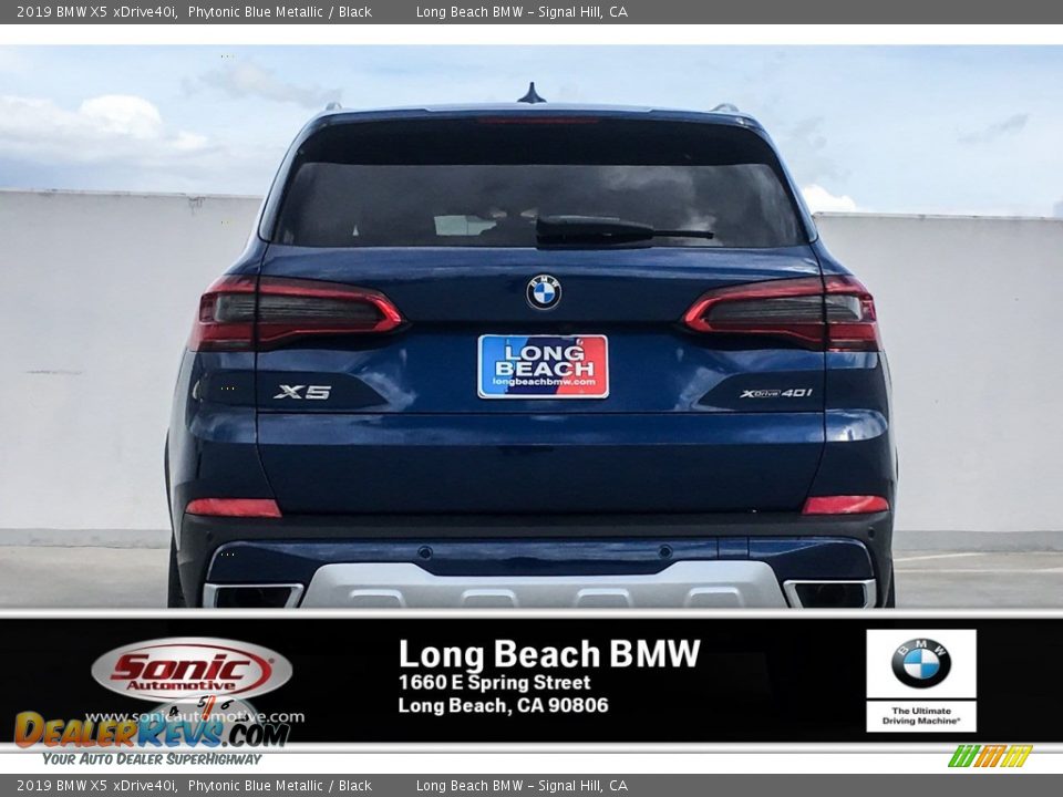 2019 BMW X5 xDrive40i Phytonic Blue Metallic / Black Photo #3