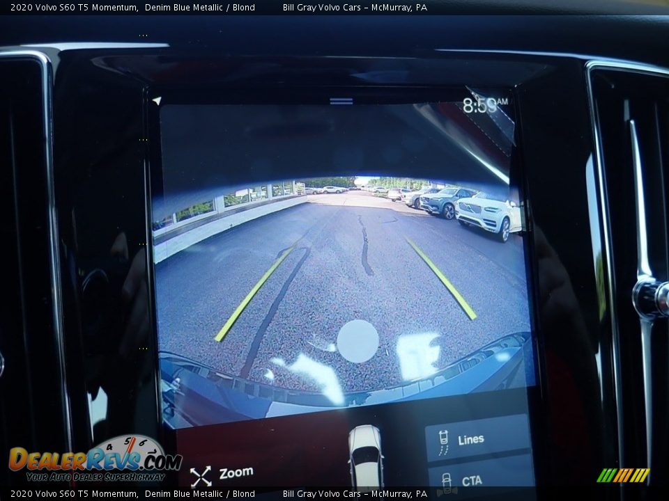 2020 Volvo S60 T5 Momentum Denim Blue Metallic / Blond Photo #15