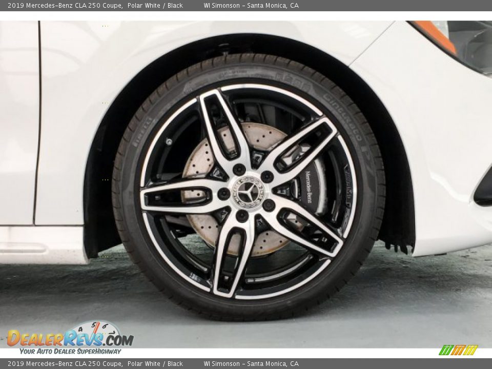 2019 Mercedes-Benz CLA 250 Coupe Polar White / Black Photo #9