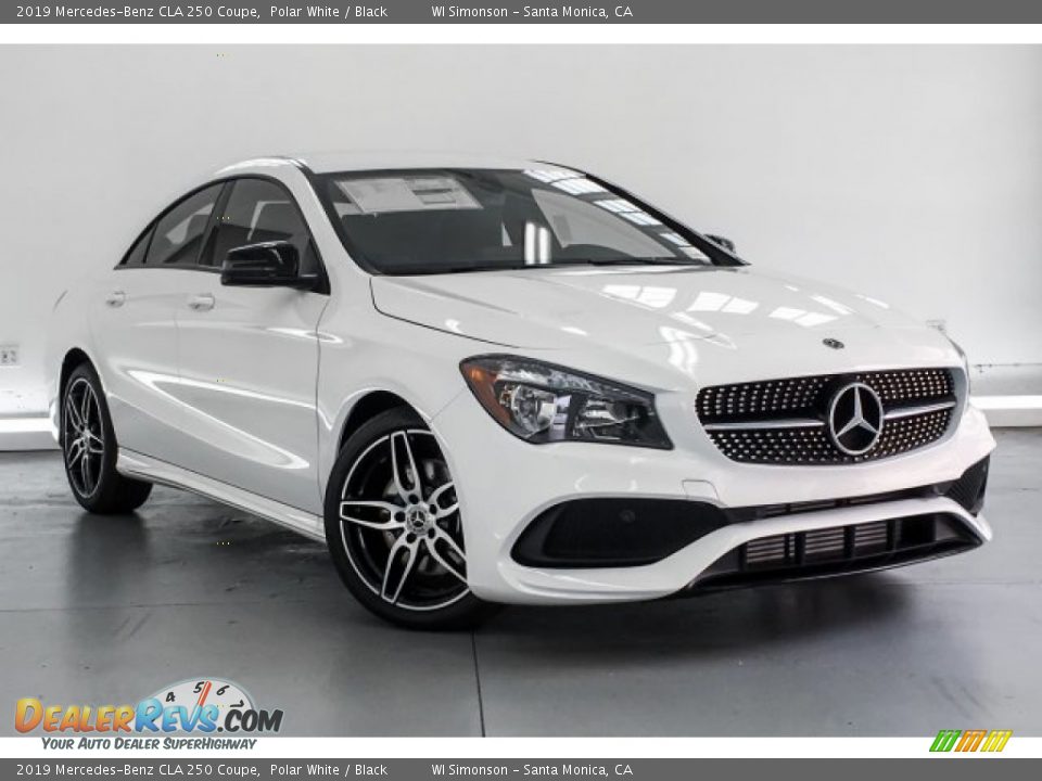 2019 Mercedes-Benz CLA 250 Coupe Polar White / Black Photo #12