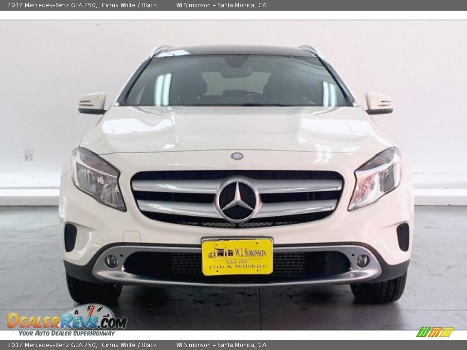 2017 Mercedes-Benz GLA 250 Cirrus White / Black Photo #2