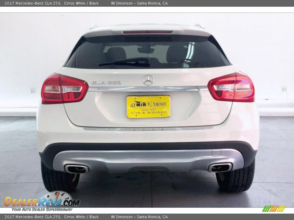 2017 Mercedes-Benz GLA 250 Cirrus White / Black Photo #3