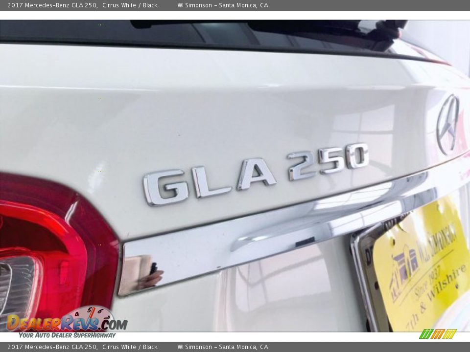 2017 Mercedes-Benz GLA 250 Cirrus White / Black Photo #7