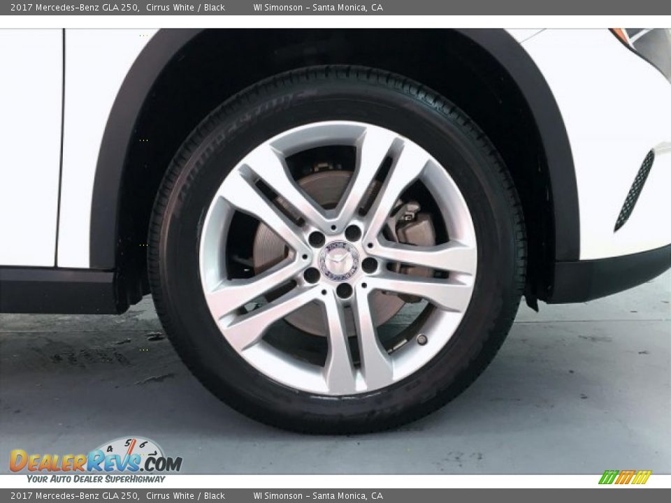 2017 Mercedes-Benz GLA 250 Cirrus White / Black Photo #8