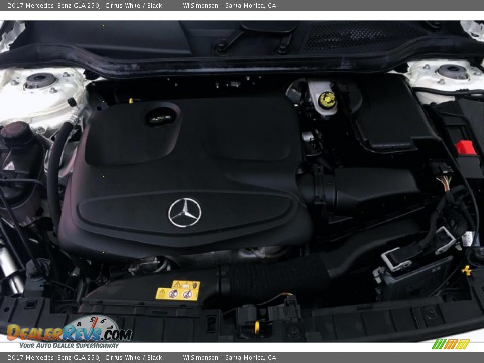 2017 Mercedes-Benz GLA 250 Cirrus White / Black Photo #9