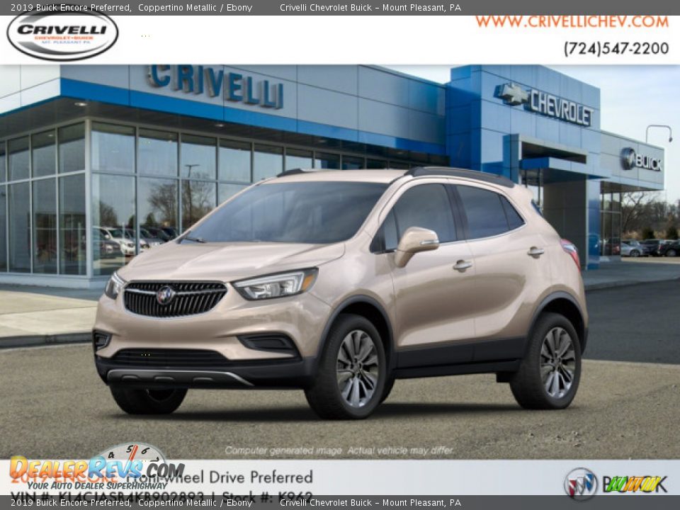 2019 Buick Encore Preferred Coppertino Metallic / Ebony Photo #1