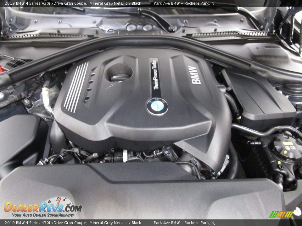 2019 BMW 4 Series 430i xDrive Gran Coupe Mineral Grey Metallic / Black Photo #25