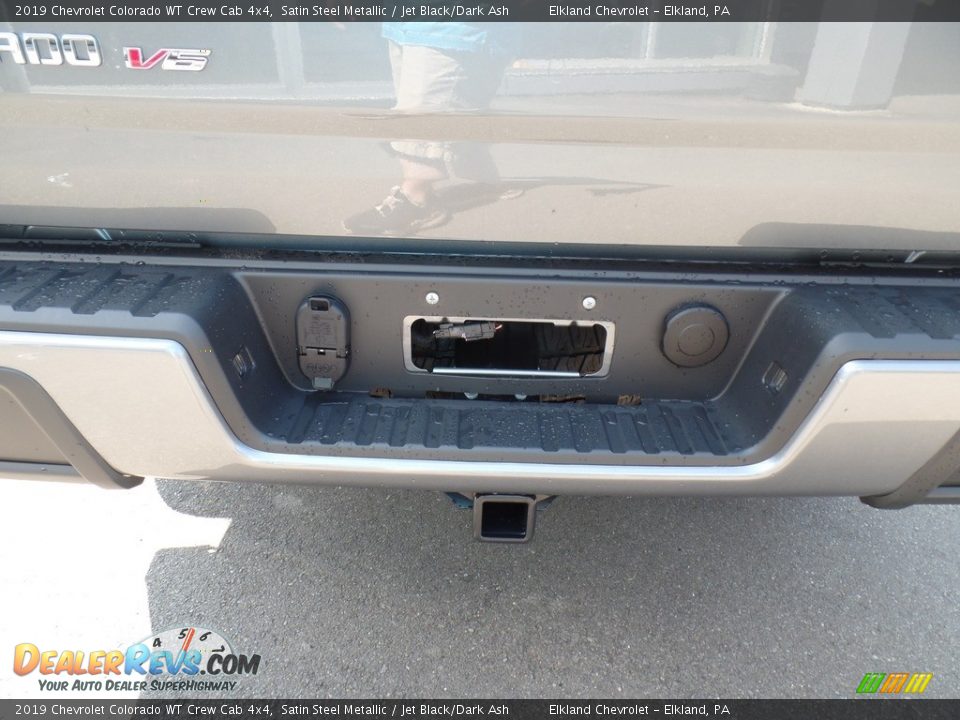2019 Chevrolet Colorado WT Crew Cab 4x4 Satin Steel Metallic / Jet Black/Dark Ash Photo #12