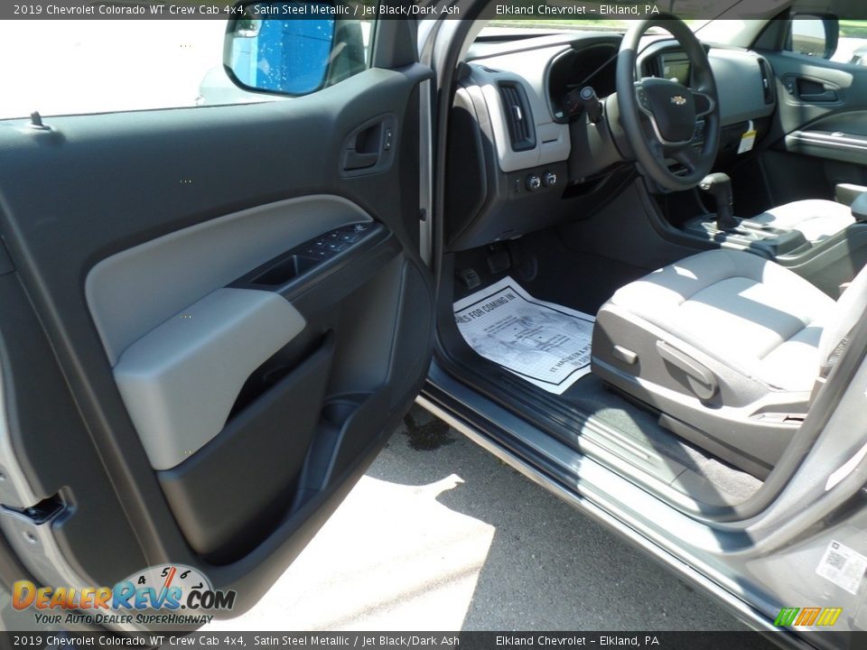 2019 Chevrolet Colorado WT Crew Cab 4x4 Satin Steel Metallic / Jet Black/Dark Ash Photo #13