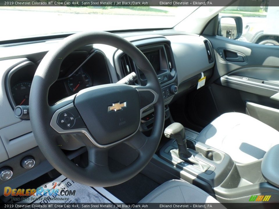 2019 Chevrolet Colorado WT Crew Cab 4x4 Satin Steel Metallic / Jet Black/Dark Ash Photo #18