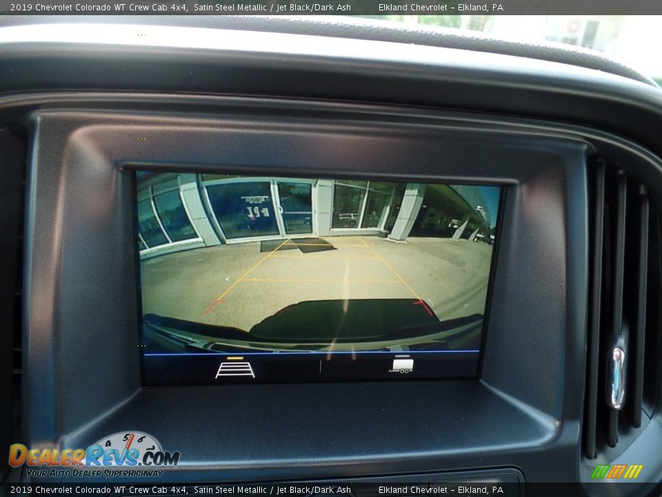 2019 Chevrolet Colorado WT Crew Cab 4x4 Satin Steel Metallic / Jet Black/Dark Ash Photo #28