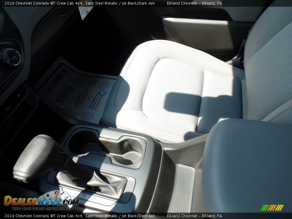2019 Chevrolet Colorado WT Crew Cab 4x4 Satin Steel Metallic / Jet Black/Dark Ash Photo #31