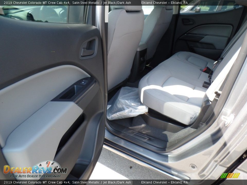 2019 Chevrolet Colorado WT Crew Cab 4x4 Satin Steel Metallic / Jet Black/Dark Ash Photo #32