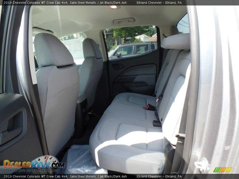 2019 Chevrolet Colorado WT Crew Cab 4x4 Satin Steel Metallic / Jet Black/Dark Ash Photo #33