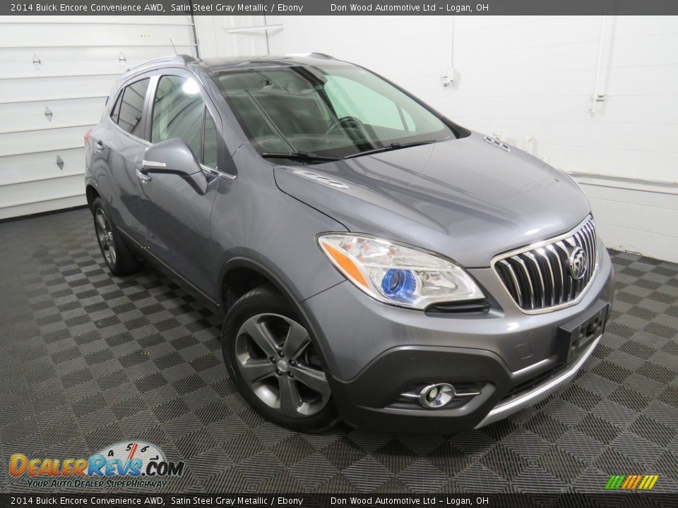 2014 Buick Encore Convenience AWD Satin Steel Gray Metallic / Ebony Photo #5