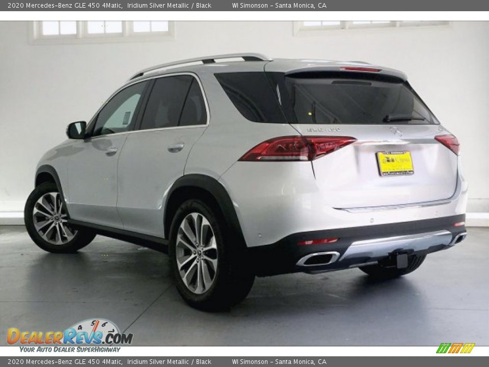 2020 Mercedes-Benz GLE 450 4Matic Iridium Silver Metallic / Black Photo #2