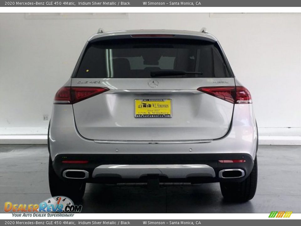 2020 Mercedes-Benz GLE 450 4Matic Iridium Silver Metallic / Black Photo #3