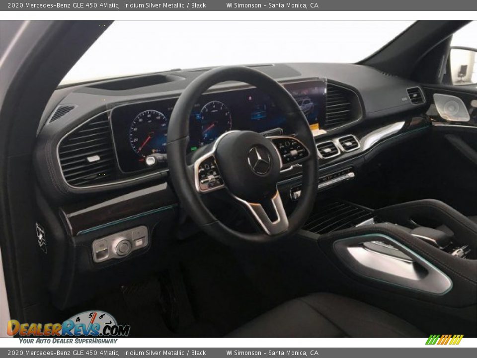 2020 Mercedes-Benz GLE 450 4Matic Iridium Silver Metallic / Black Photo #4