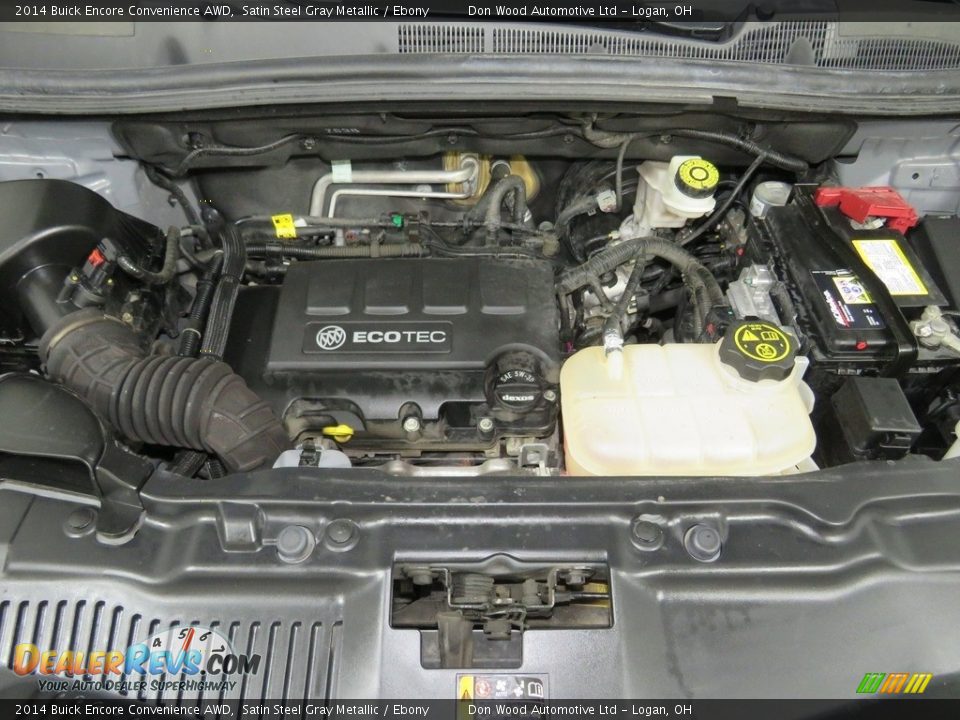 2014 Buick Encore Convenience AWD Satin Steel Gray Metallic / Ebony Photo #8