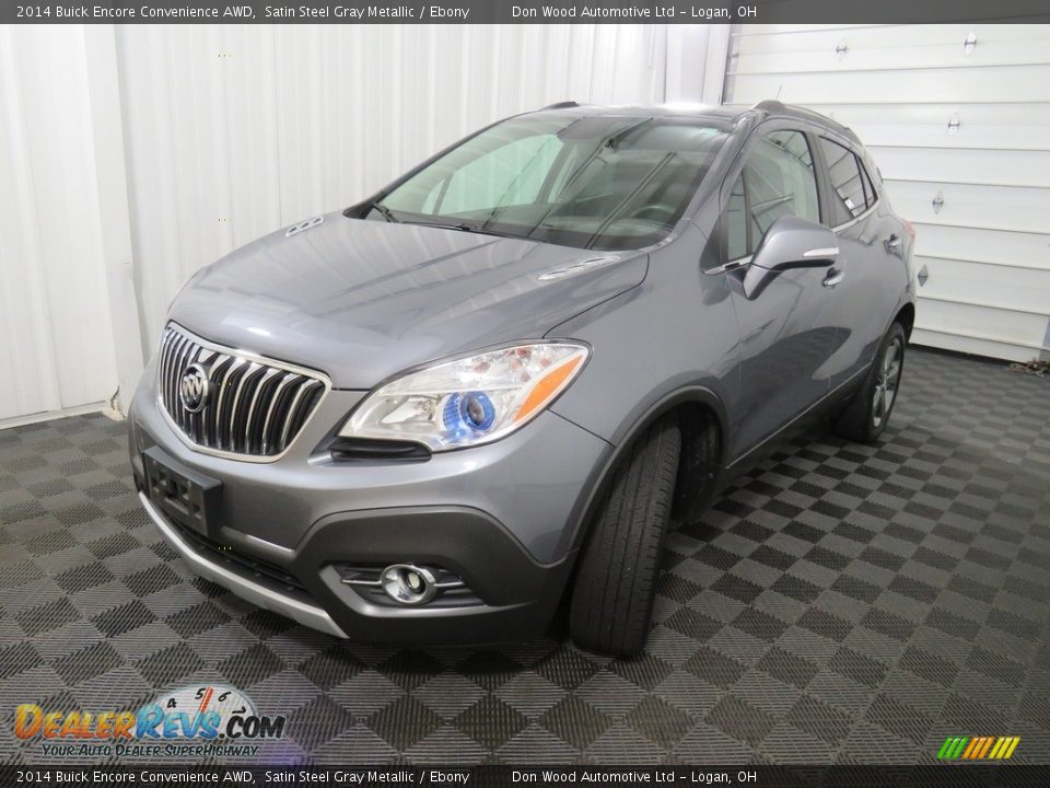 2014 Buick Encore Convenience AWD Satin Steel Gray Metallic / Ebony Photo #9