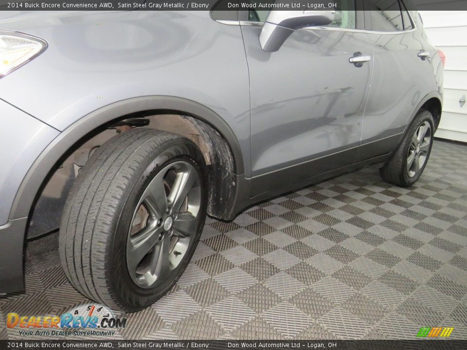 2014 Buick Encore Convenience AWD Satin Steel Gray Metallic / Ebony Photo #10