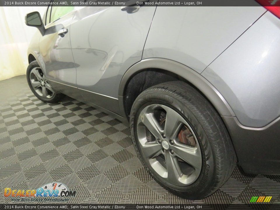 2014 Buick Encore Convenience AWD Satin Steel Gray Metallic / Ebony Photo #11