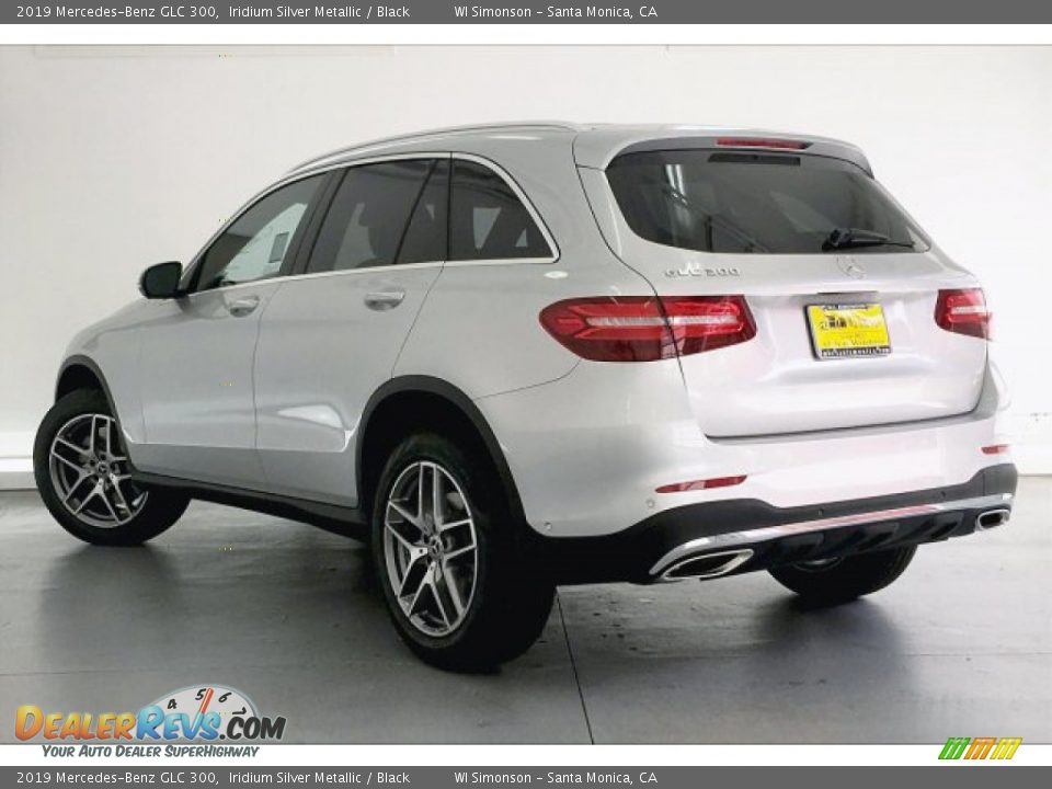 2019 Mercedes-Benz GLC 300 Iridium Silver Metallic / Black Photo #2