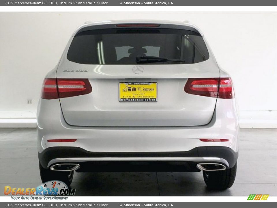 2019 Mercedes-Benz GLC 300 Iridium Silver Metallic / Black Photo #3