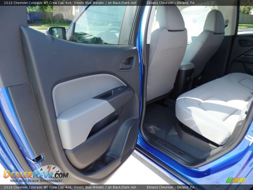 2019 Chevrolet Colorado WT Crew Cab 4x4 Kinetic Blue Metallic / Jet Black/Dark Ash Photo #30