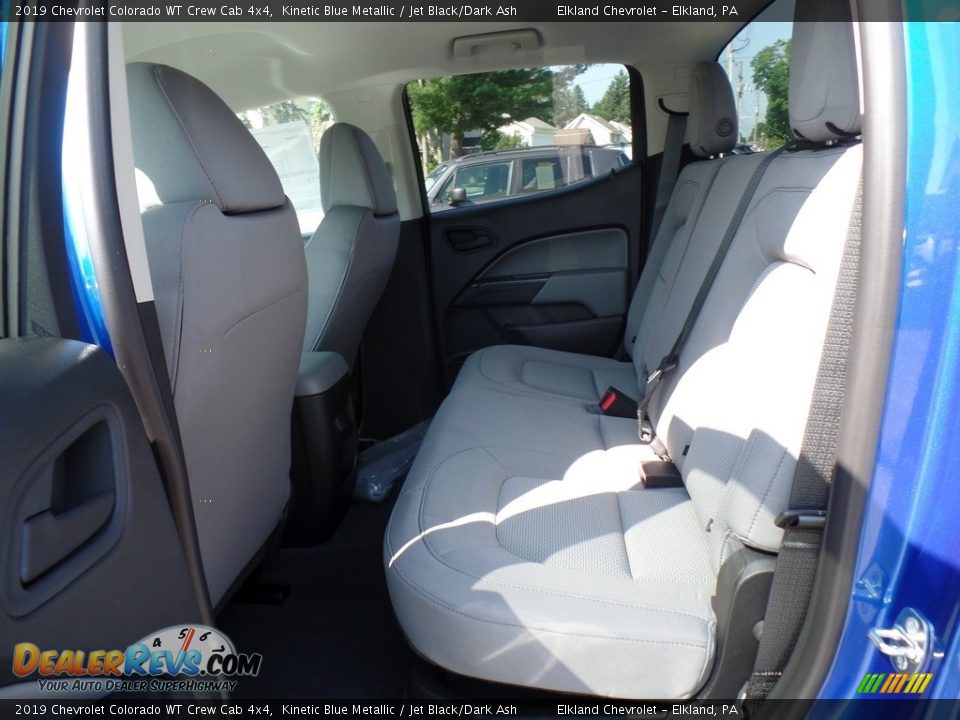 2019 Chevrolet Colorado WT Crew Cab 4x4 Kinetic Blue Metallic / Jet Black/Dark Ash Photo #31