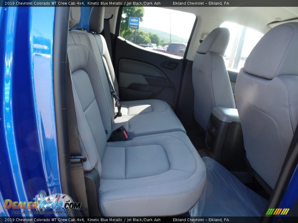 2019 Chevrolet Colorado WT Crew Cab 4x4 Kinetic Blue Metallic / Jet Black/Dark Ash Photo #33