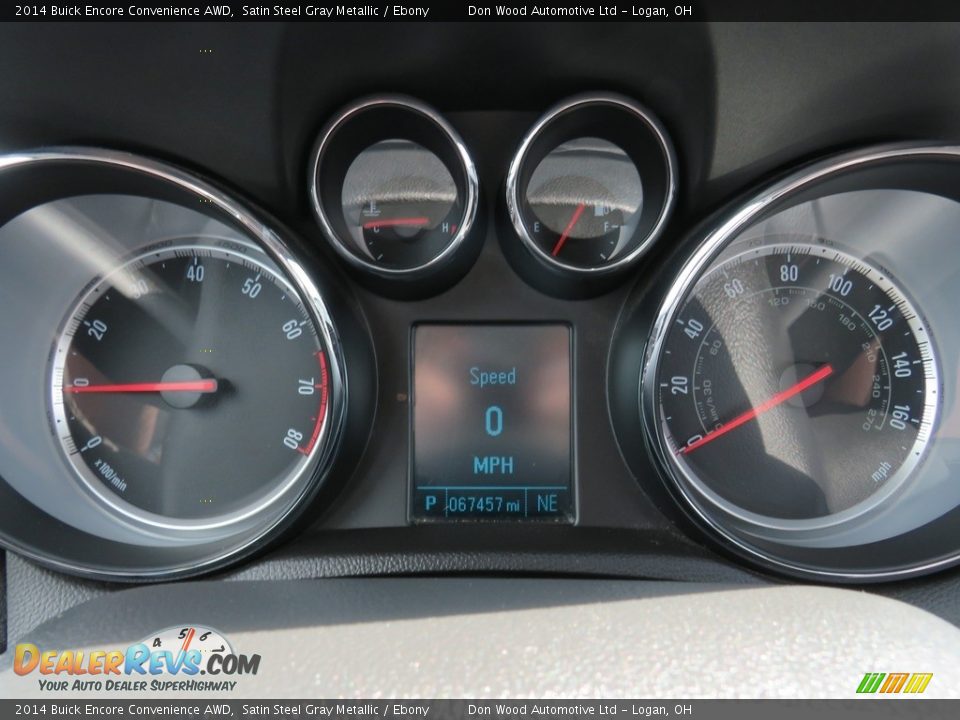 2014 Buick Encore Convenience AWD Satin Steel Gray Metallic / Ebony Photo #20