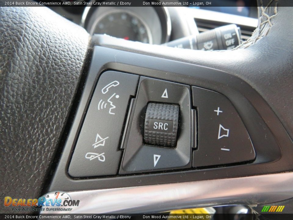 2014 Buick Encore Convenience AWD Satin Steel Gray Metallic / Ebony Photo #24