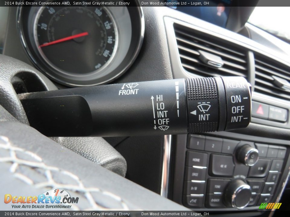 2014 Buick Encore Convenience AWD Satin Steel Gray Metallic / Ebony Photo #25