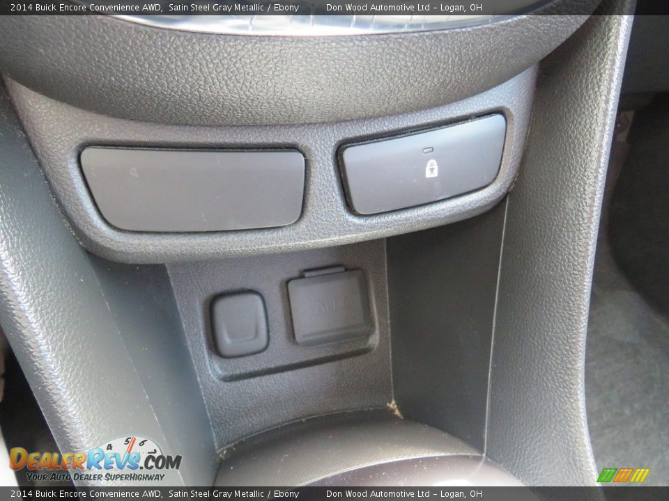 2014 Buick Encore Convenience AWD Satin Steel Gray Metallic / Ebony Photo #28