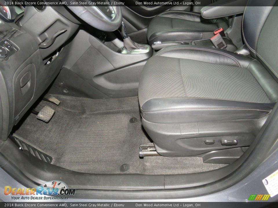 2014 Buick Encore Convenience AWD Satin Steel Gray Metallic / Ebony Photo #30