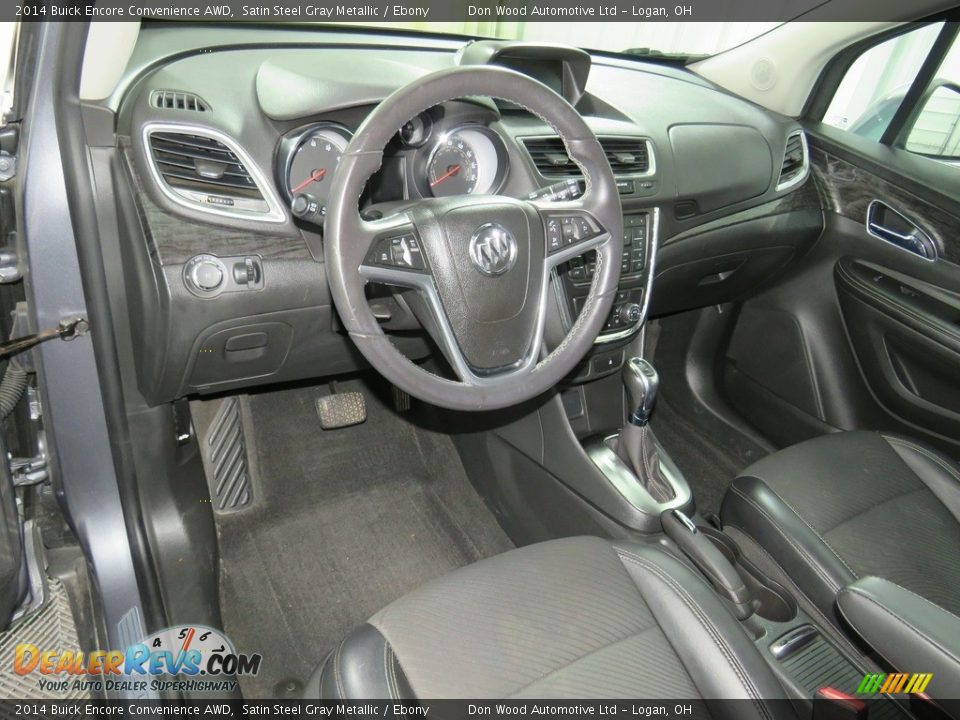 2014 Buick Encore Convenience AWD Satin Steel Gray Metallic / Ebony Photo #31