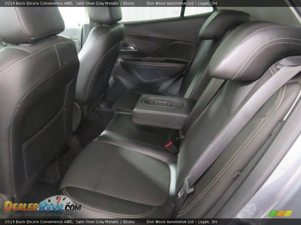 2014 Buick Encore Convenience AWD Satin Steel Gray Metallic / Ebony Photo #34