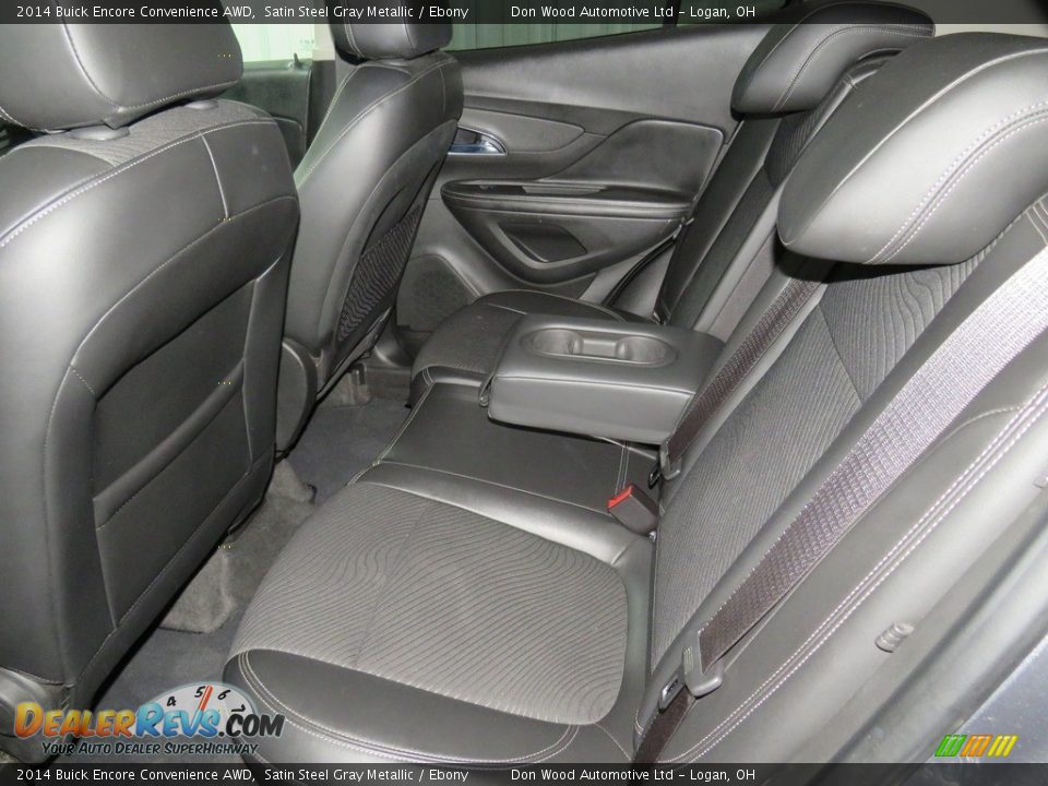 2014 Buick Encore Convenience AWD Satin Steel Gray Metallic / Ebony Photo #35