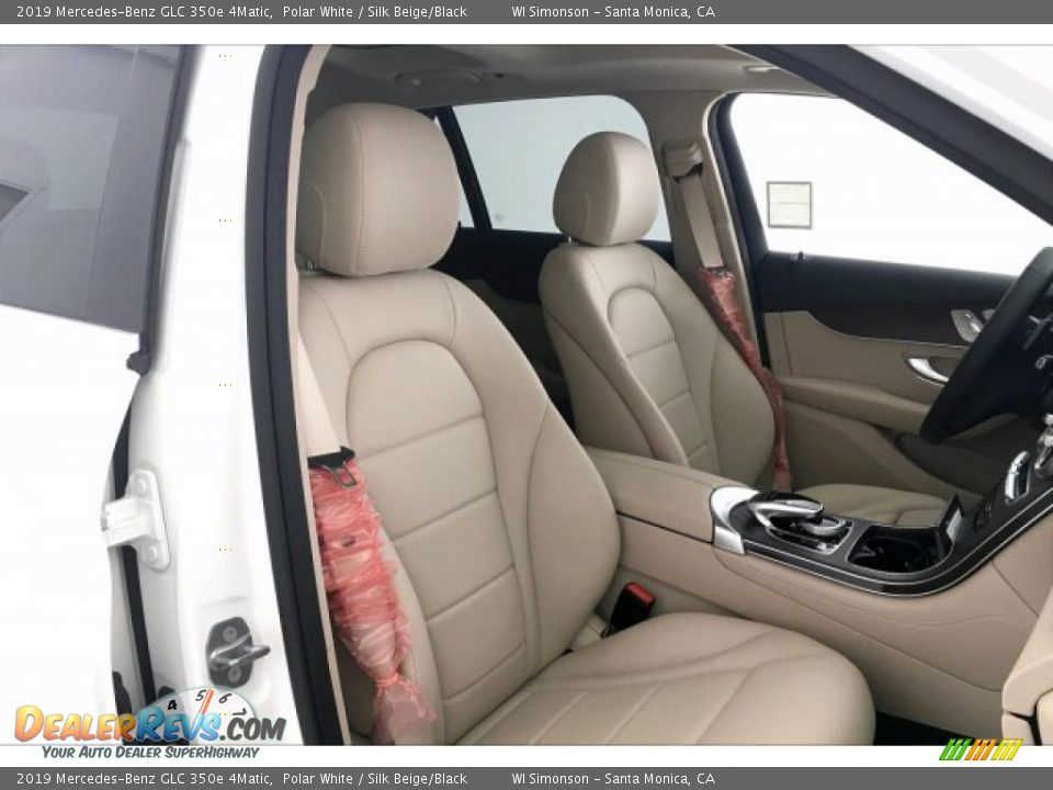 2019 Mercedes-Benz GLC 350e 4Matic Polar White / Silk Beige/Black Photo #5