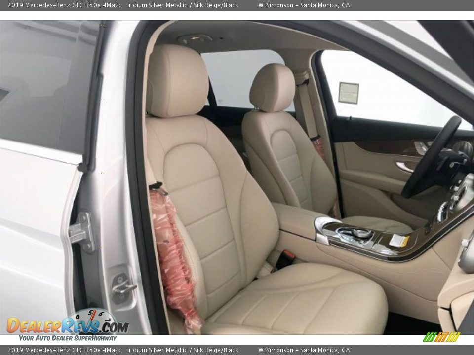 2019 Mercedes-Benz GLC 350e 4Matic Iridium Silver Metallic / Silk Beige/Black Photo #5