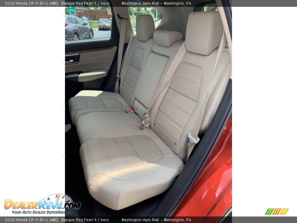2019 Honda CR-V EX-L AWD Basque Red Pearl II / Ivory Photo #18